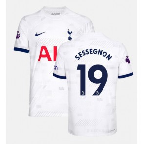 Tottenham Hotspur Ryan Sessegnon #19 Koszulka Podstawowych 2023-24 Krótki Rękaw